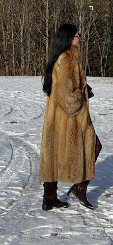 Pelz mantel fuchs - pelz,