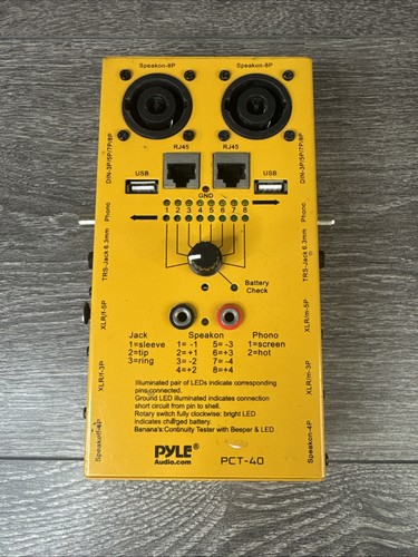 Pyle pct40 kabeltester - pct40, –