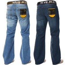 FBM Bootcut Jeans Herren Wide