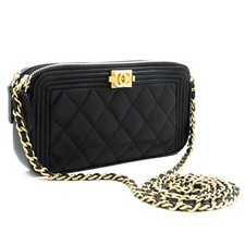 N35 chanel authentic boy black - n35,
