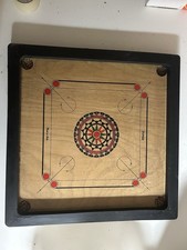 Original Surco Carrom Board – Shisham Holz 60×60 cm – Made in India – Vintage