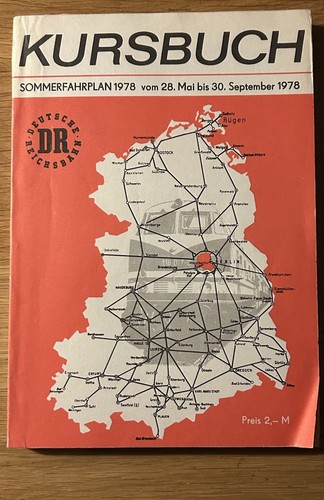 Kursbuch deutsche reichsbahn - deutsche,