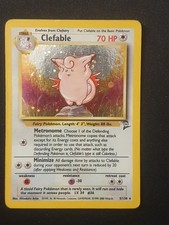 Pokémon Karte • Pixi  Holo • Base Set 2 • Englisch • Vintage