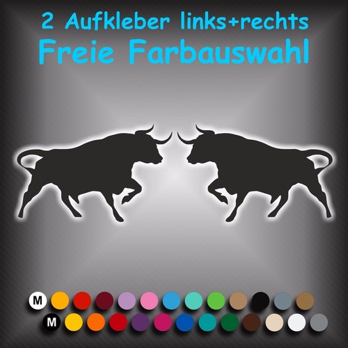 A70 aufkleber stier bulle - aufkleber,