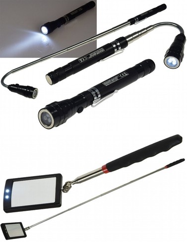 Teleskop magnet werkzeug led - magnet,