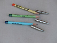 alte Bleistifte Josef Dittmar Dachdecker Blitzableiter Nürnberg Werbung - Exem.3