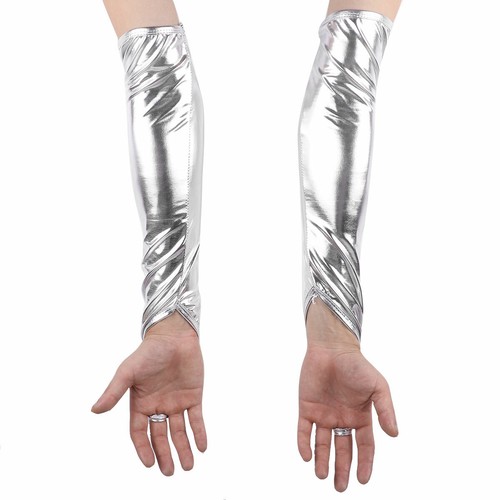 Fingerlose handschuhe metallic - handschuhe,