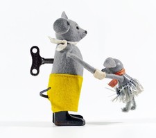 Schuco Tanzfigur Maus mit Baby