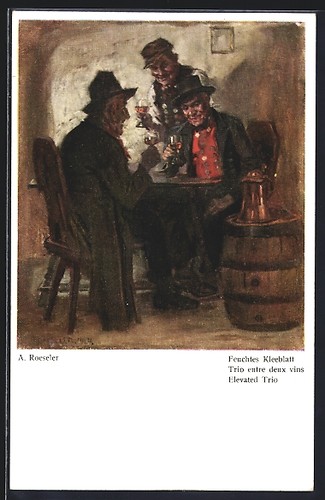 Künstler roeseler - künstler-ak,