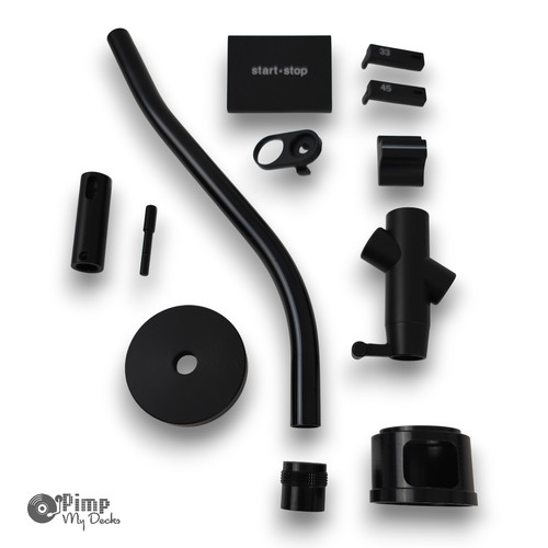 Technics mk2 mk6 total black - mk2-mk6,