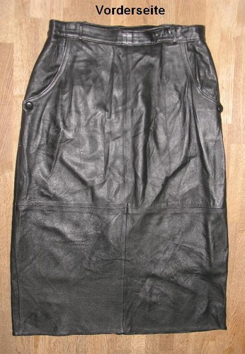 Wadenlanger lederrock rock - /,