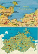 AK Postkarte 2x Ostsee