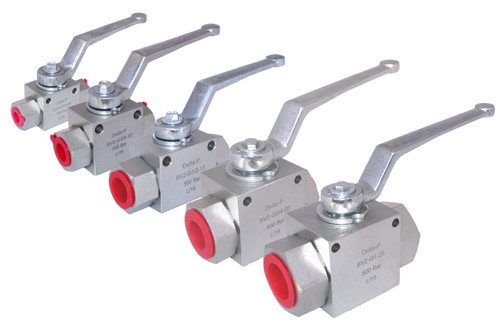 Hydraulik kugelhahn 3 - kugelhahn, &