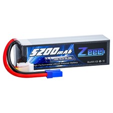 Zeee 5S 18.5V 100C 5200mAh Lipo Akku EC5 Stecker für RC LKW Auto Flugzeug Boats