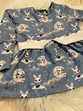 Babykleidchen Gr. 80, Mädchen,  Handmade, Unikat