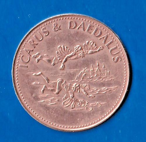 Medaille jeton shell - medaille, icarus
