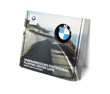 BMW Radnabenabdeckung feststehend Nabendeckel Felgen-Kappen 36122455268 56mm Set