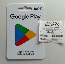 Google Play 100 Euro