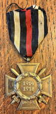 Frontkämpfer Orden Ehrenkreuz 1914-1918  1. Weltkrieg Messing GHO selten