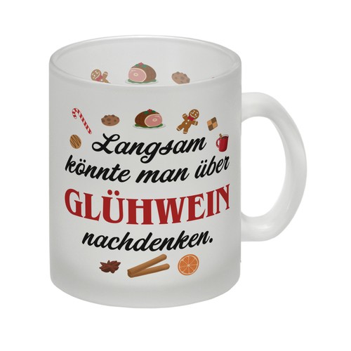 Glühwein glas tasse mit - glühwein,
