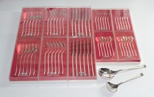 Silberbesteck Robbe & Berking York 90er für 12 Personen 62 Teile TOP-Zustand!