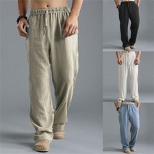 Herren sommerhose leinenhose - sommerhose,
