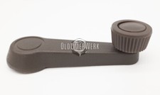 Fensterkurbel in Braun mit