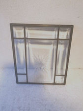 Glasfenster mit Rahmen für