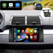 Für BMW 5er E39 1996-2003 Android 9" Autoradio Carplay GPS Navi 4+64GB Kamera