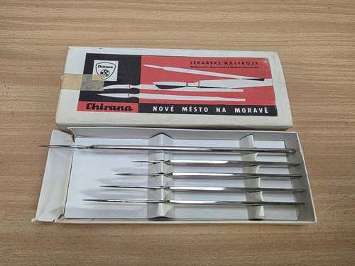 Vintage chirana skalpell set - vintage,