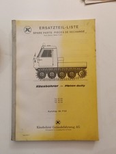 Original Ersatzteilliste Kässbohrer Pisten Bully Pistenbully 25.100 29.100...