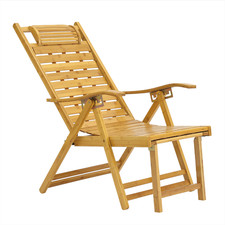 Liegestuhl Bambus