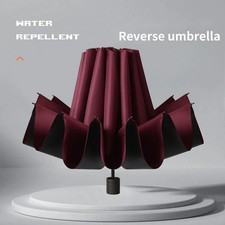 Großer Windfester Regenschirm