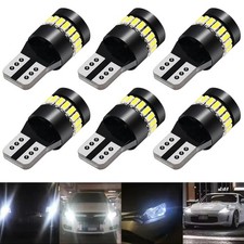6-PCS T10 W 5W SMD LED Lampe Standlicht Innenraum Glassockel Licht Weiß CANBUS