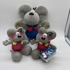 Diddl Konvolut Diddl Maus und 2 kleine bewegliche Diddl Mäuse