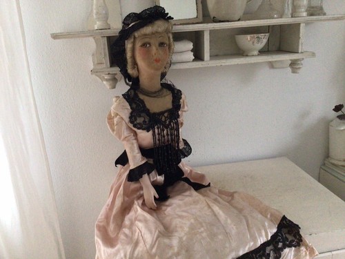 Alte sofa doll boudoir puppe - boudoir,