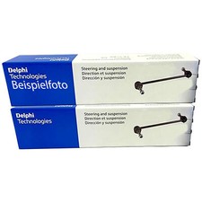 2x DELPHI TC3041 Koppelstange Stabi Vorne für LAND ROVER DEFENDER DISCOVERY V