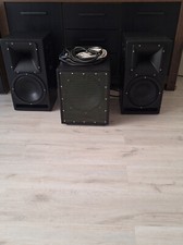 Pa Active 3.1 System Eigenbau 350 watt Sinus 1200 Peak  18 Sound nachbau