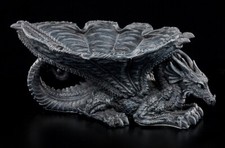 Drachen Figur als Aschenbecher oder Schale - Deko Gothic
