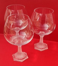3x Cognac gläser der Rosenthal Maria Serie mit Mattglasfuß !