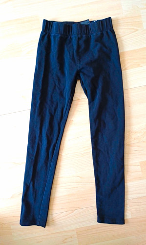 Schwarze dickere leggings - schwarze,
