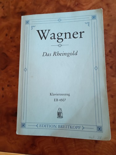 Das rheingold klavierauszug - ,