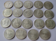 Austria 25 Schilling Gedenkmünzen komplette Serie 1955-73  insgesamt 19 Stück!
