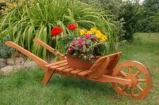 XXL Schubkarre, Holzschubkarre
