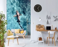 3D See Fisch Q1892 Tapete Wandgemälde Fototapete Selbstklebend Kay