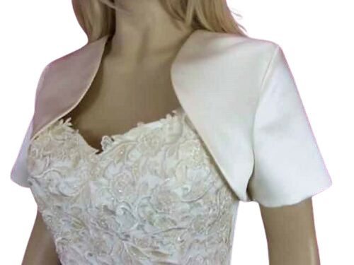 Braut bolero jacke weiß 38 - bolero,