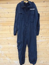 Brit. Polizei Einsatzkombi blau, Einsatzoverall Gr. 116 tall, gebr. Top, FR Ver.