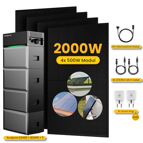 2000watt balkonkraftwerk mit - 2000watt,