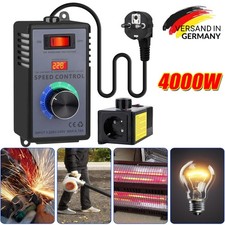 230V Drehzahlregler Drehzahlsteller Motordrehzahlsteuerung Ventilatoren Motoren