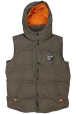 Superdry Weste Herren ärmellose Jacke Steppweste Anzugweste Gr. L Grün #4jwio9y